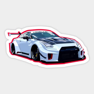 LBWK GT-R35 Sticker